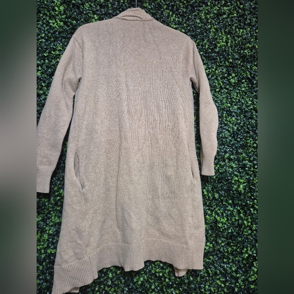 Simply Vera Vera Wang Tan Cable Knit Cardigan - Picture 4 of 4